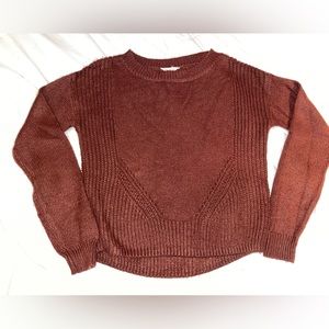 AéRopostale size extra small, maroon sweater